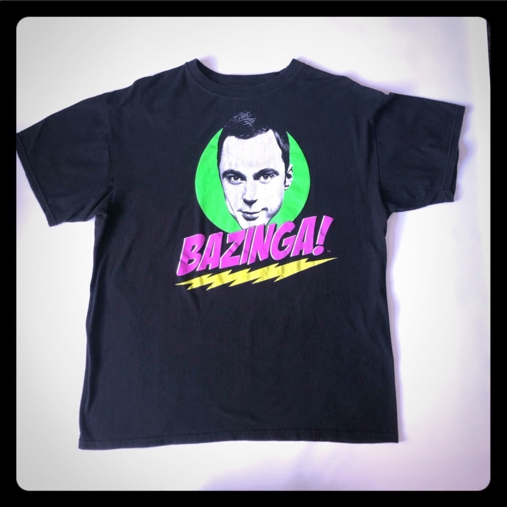 3 for 15 - Big Bang theory black short sleeve tee